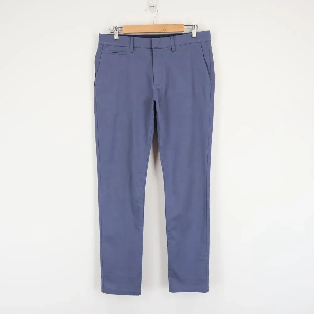 J.Crew 484 Slim Fit Tech Oxford Pant Dusty Blue Size 31x32 NWOT